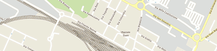 Mappa della impresa rontini vittorio a FAENZA
