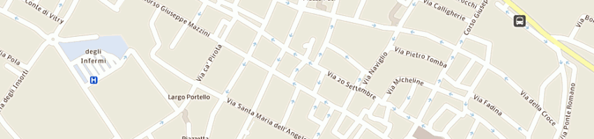 Mappa della impresa geminiani carlo e c snc a FAENZA