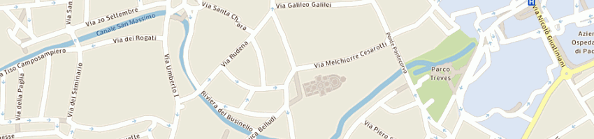 Mappa della impresa studio as ing e matteotti e ing g b mstteotti a PADOVA