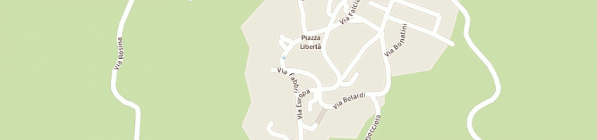 Mappa della impresa mencattini oliviero a CHITIGNANO