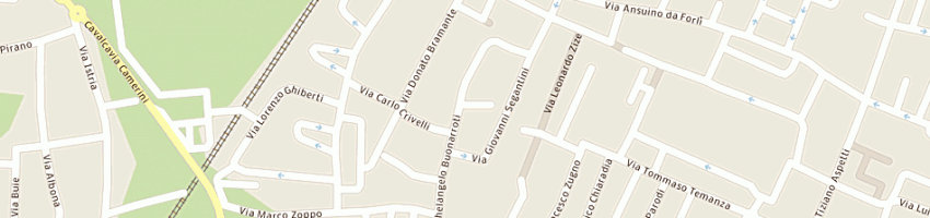 Mappa della impresa asilo nido gatto silvestro a PADOVA