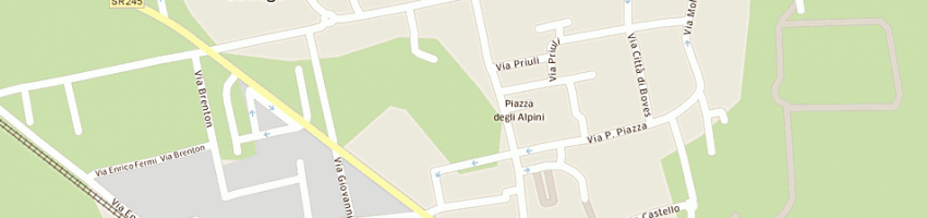 Mappa della impresa lucato giovanni a CASTELLO DI GODEGO