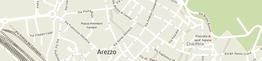 Mappa della impresa cooperativa sociale la tappa a AREZZO