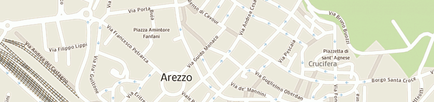 Mappa della impresa venturini lapo giorgio a AREZZO