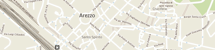 Mappa della impresa l'albero a AREZZO