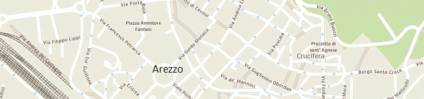 Mappa della impresa l'originale di brunetti maria chiara a AREZZO