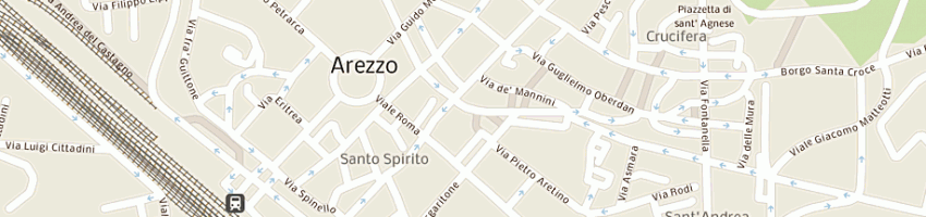 Mappa della impresa fashion eyes a AREZZO