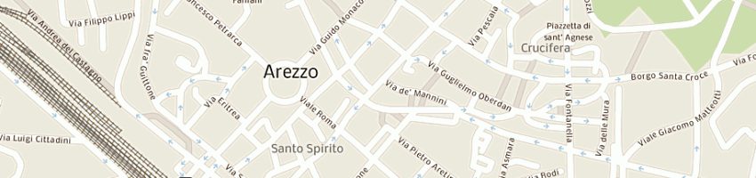 Mappa della impresa steccato david a AREZZO