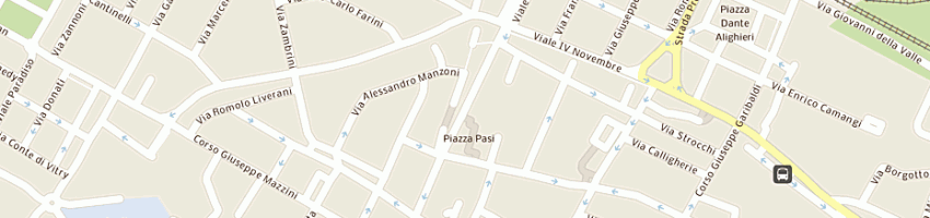 Mappa della impresa baccarat interni design sas a FAENZA