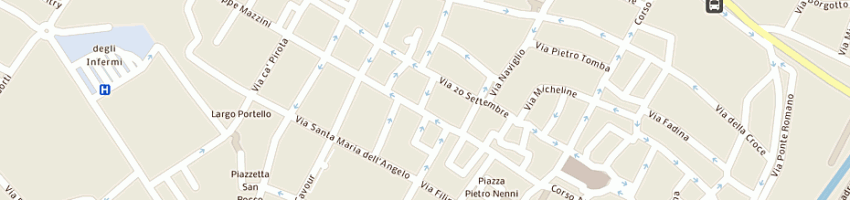 Mappa della impresa melandri giancarlo a FAENZA