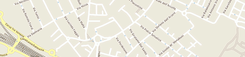 Mappa della impresa mixage a PADOVA