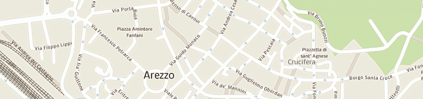 Mappa della impresa la nuova chimera (srl) a AREZZO
