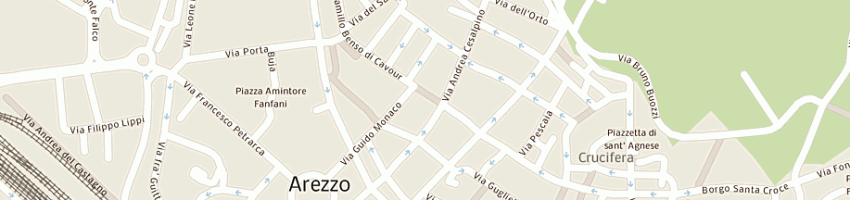 Mappa della impresa terra di piero sas di duranti e c a AREZZO
