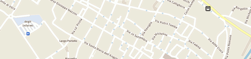 Mappa della impresa edilstudio - studio associato di ingegneria di bezzi ing marcello fe a FAENZA