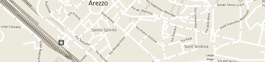 Mappa della impresa fiumicelli a AREZZO
