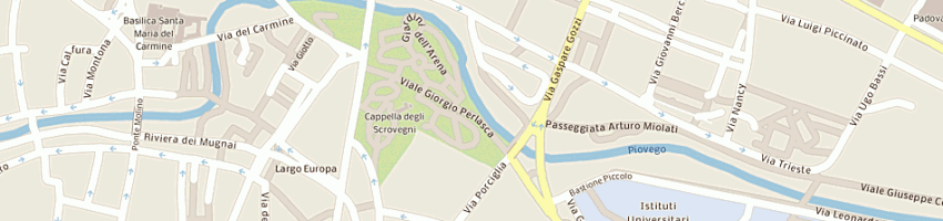 Mappa della impresa giuseppe scocca a PADOVA