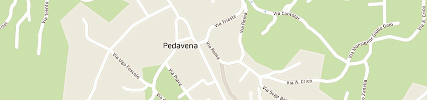 Mappa della impresa pro loco pedavena a PEDAVENA