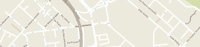 Mappa della impresa foto ottica bagaglia snc a AREZZO