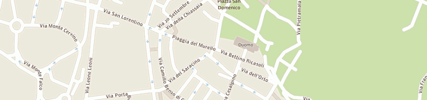 Mappa della impresa diocesi arezzo cortona sansepolcro a AREZZO