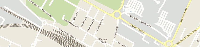 Mappa della impresa rontini adriano a FAENZA