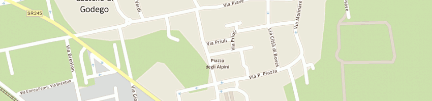 Mappa della impresa casa riposo di meano a SANTA GIUSTINA