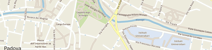 Mappa della impresa servizi professionali organizzati spa a PADOVA