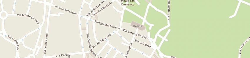 Mappa della impresa soprintendenza per i beni aaas a AREZZO