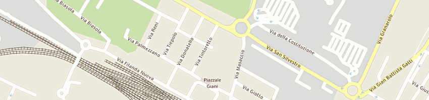 Mappa della impresa melandri renzo a FAENZA