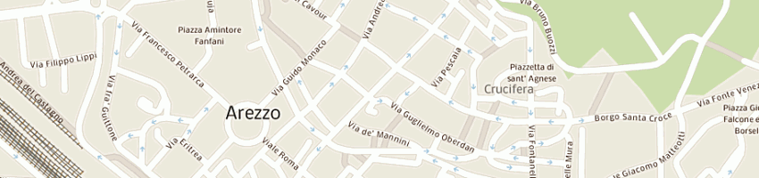 Mappa della impresa berso di giannini luana a AREZZO