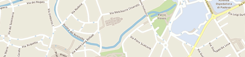 Mappa della impresa istituto superiore di scienze religiose a PADOVA