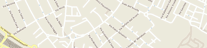 Mappa della impresa fabi pelletteria a PADOVA