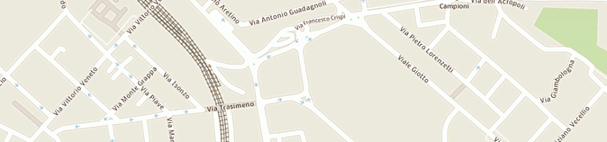 Mappa della impresa d'avella antonio a AREZZO