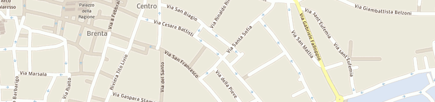 Mappa della impresa eden srl a PADOVA