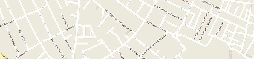 Mappa della impresa bedendo alberto a PADOVA