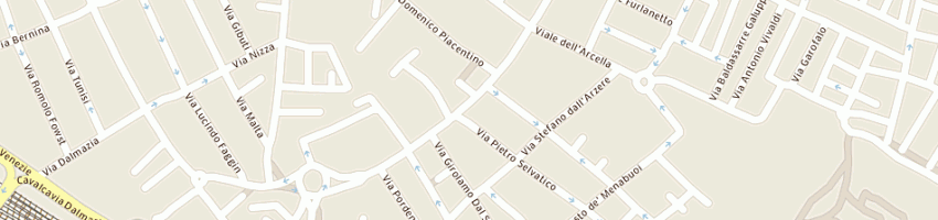 Mappa della impresa gegaro snc di bazzoni renato e c a PADOVA