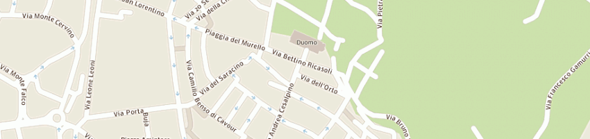 Mappa della impresa comune di arezzo a AREZZO