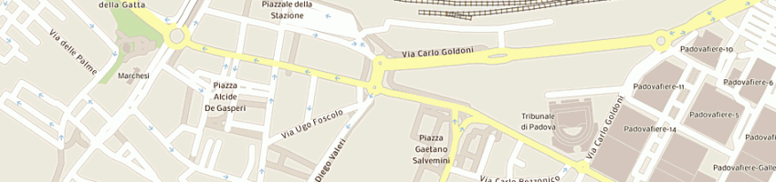 Mappa della impresa dielle di dalla libera a e c (sas) a PADOVA