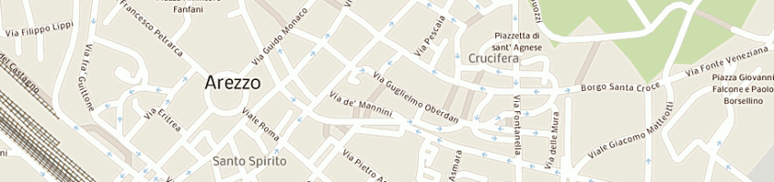 Mappa della impresa bigoni ida a AREZZO