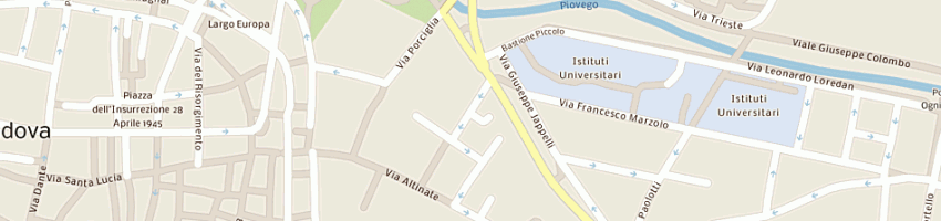 Mappa della impresa seredi sas di polato ma e c a PADOVA
