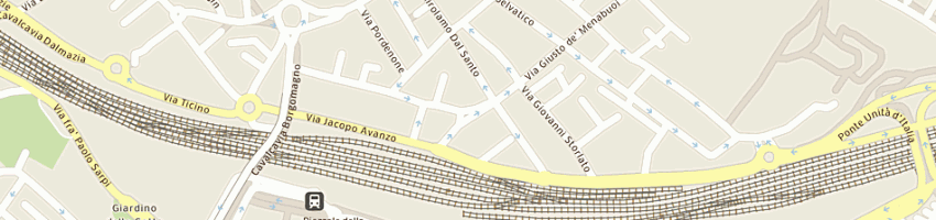 Mappa della impresa tridello enrico a PADOVA