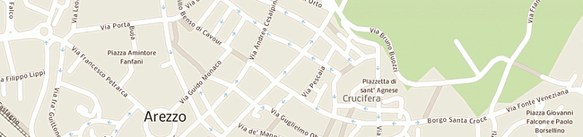 Mappa della impresa gilor (srl) a AREZZO
