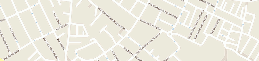 Mappa della impresa orologeria peroni snc a PADOVA