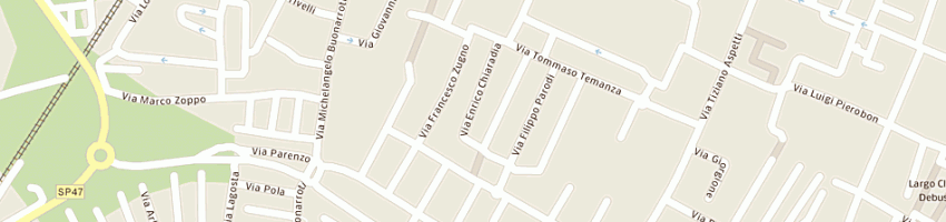 Mappa della impresa corbino giuseppe a PADOVA