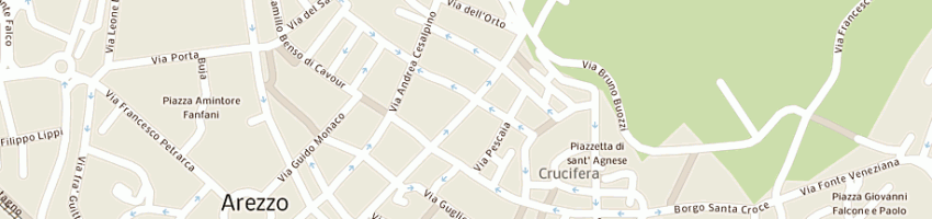 Mappa della impresa idee e sogni -'noi due' di casini miranda a AREZZO