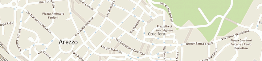 Mappa della impresa bruschi aldo a AREZZO