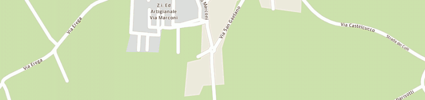 Mappa della impresa furlanetto ortofrutta (sas) a CASTELCUCCO
