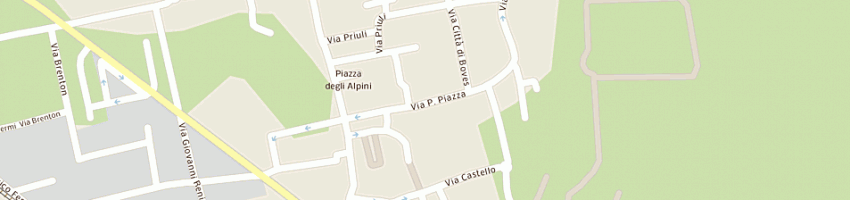 Mappa della impresa istituto comprensivo statale a CASTELLO DI GODEGO