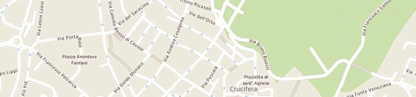 Mappa della impresa galleria michelangelo a AREZZO