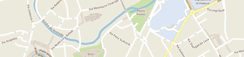 Mappa della impresa diocesi di padova a PADOVA