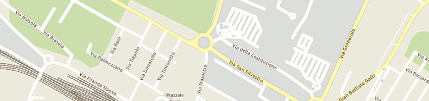 Mappa della impresa pari o dispari sas di cattani alessandro e c a FAENZA